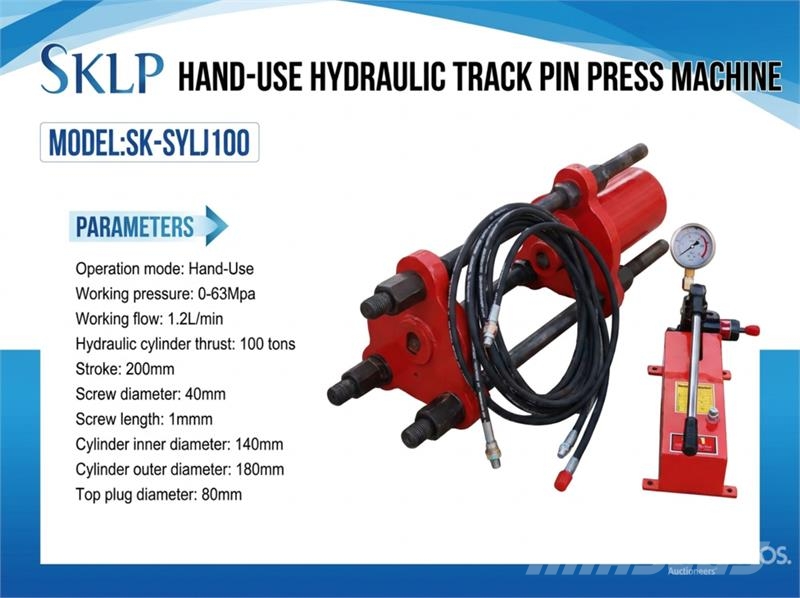 SKLP SK-SYLJ100 Hand-Use Hydraulic Track Pin Press Other components