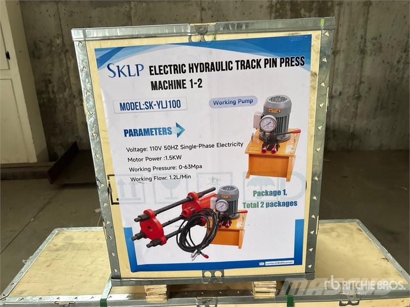 SKLP SK-YLJ100 Hydraulic Track Pin Press Machine ( Drugi deli