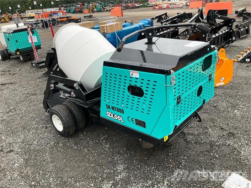  SKLP SL-MT800 Wheeled Mini Mixer Truck Concrete Bu ملحقات خرسانة