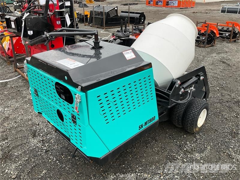  SKLP SL-MT800 Wheeled Mini Mixer Truck Concrete Bu ملحقات خرسانة