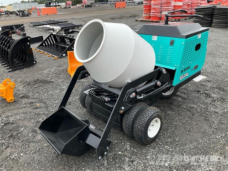  SKLP SL-MT800 Wheeled Mini Mixer Truck Concrete Bu ملحقات خرسانة