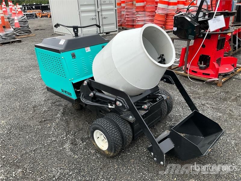  SKLP SL-MT800 Wheeled Mini Mixer Truck Concrete Bu ملحقات خرسانة