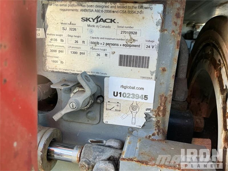 SkyJack SJ3226 Elevadores de tesoura