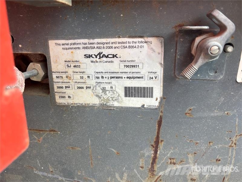 SkyJack SJ4632 Electric Scissor Lift Saxlifte