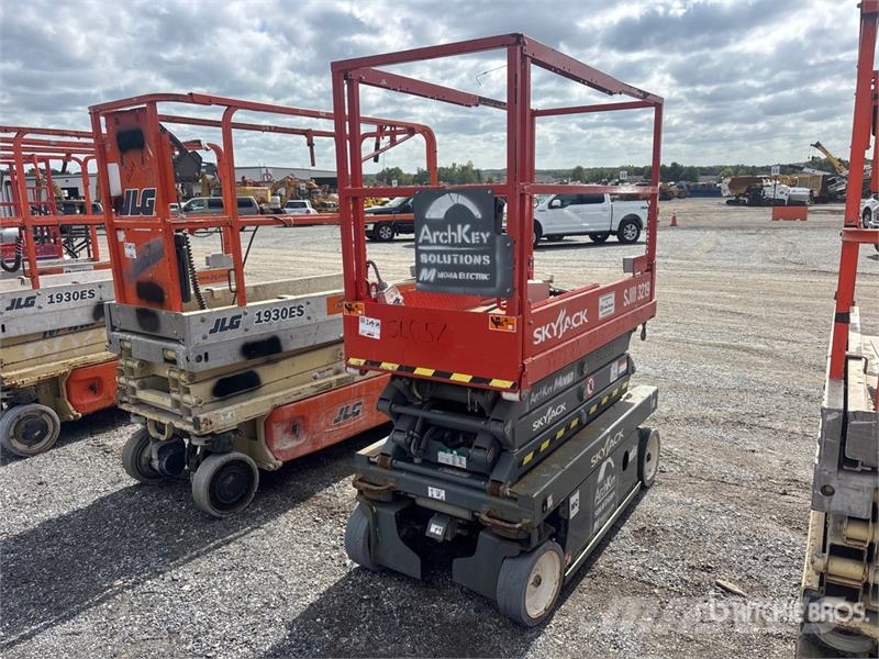 SkyJack SJIII3219 Electric Scissor Lift Elevadores de tesoura