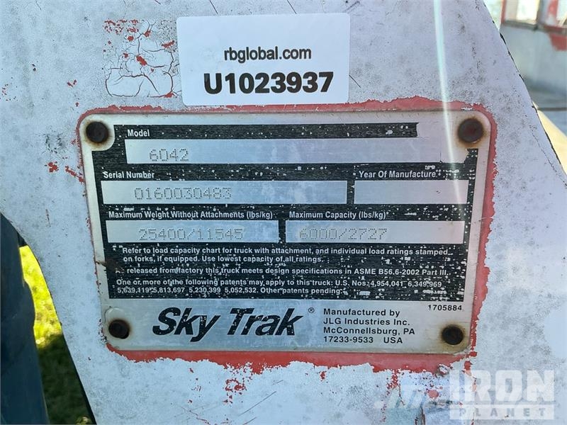 SkyTrak 6042 Kurottajat