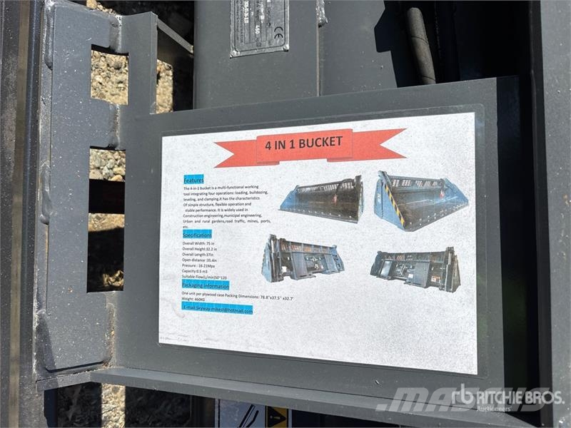 Skyway WBCT-4IN1 72 in Multi-Purpose Skid Steer Bu Kašike / Korpe