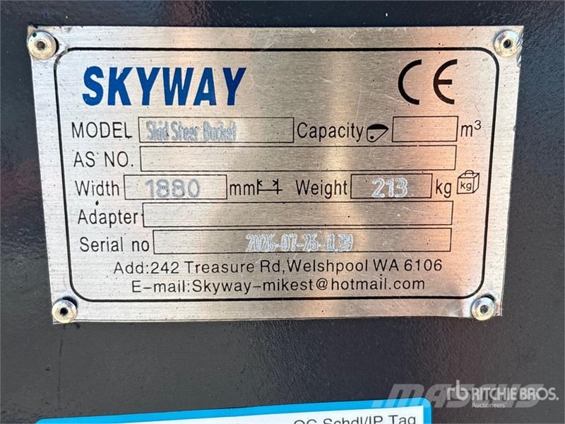  Skyway WSSGB-2000 70 in Skid Steer Bucket (Unused) Kašike / Korpe