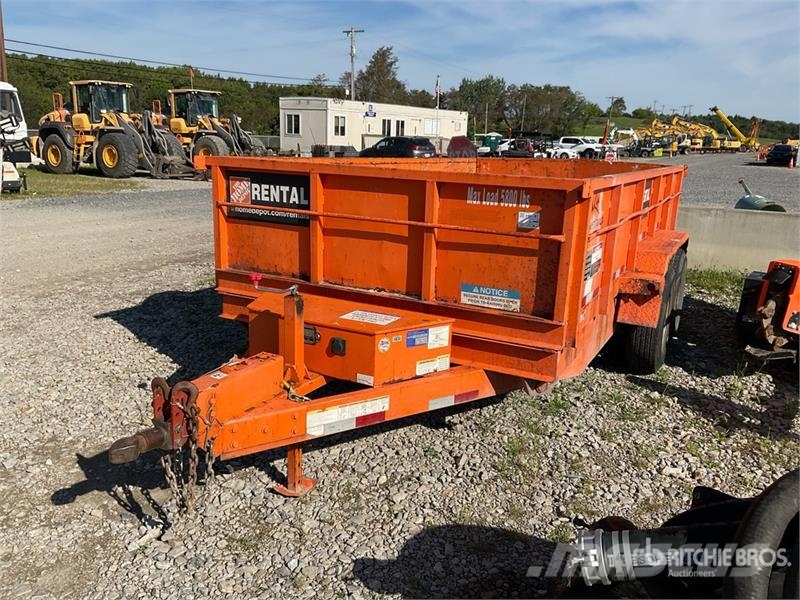 Snake River Dump Utility Trailer Remorque benne