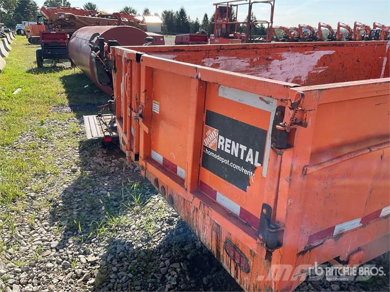 Snake River Dump Utility Trailer Remorque benne