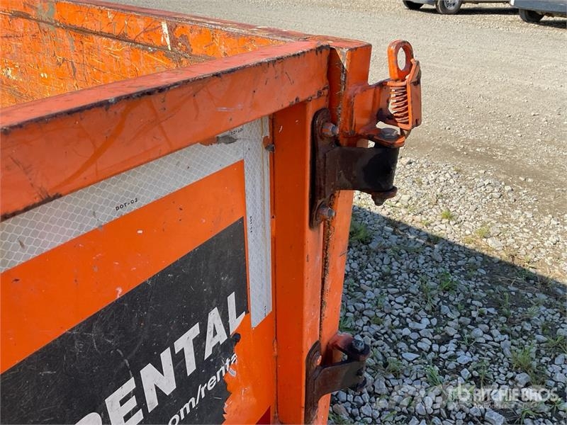 Snake River Dump Utility Trailer Remorque benne