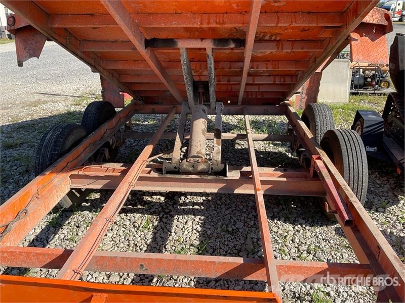 Snake River Dump Utility Trailer Remorque benne