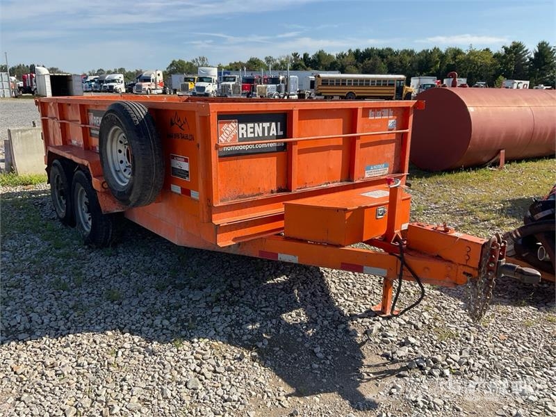 Snake River Dump Utility Trailer Remorque benne