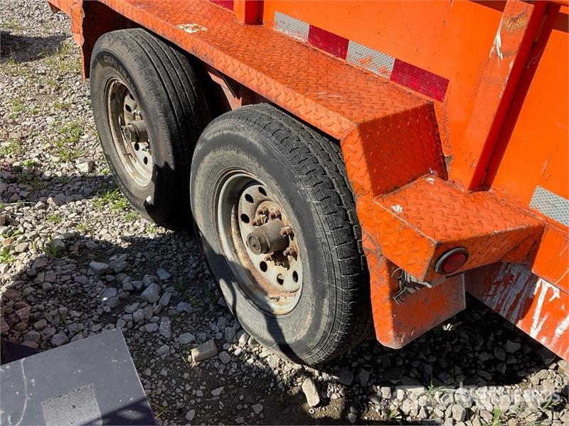 Snake River Dump Utility Trailer Remorque benne