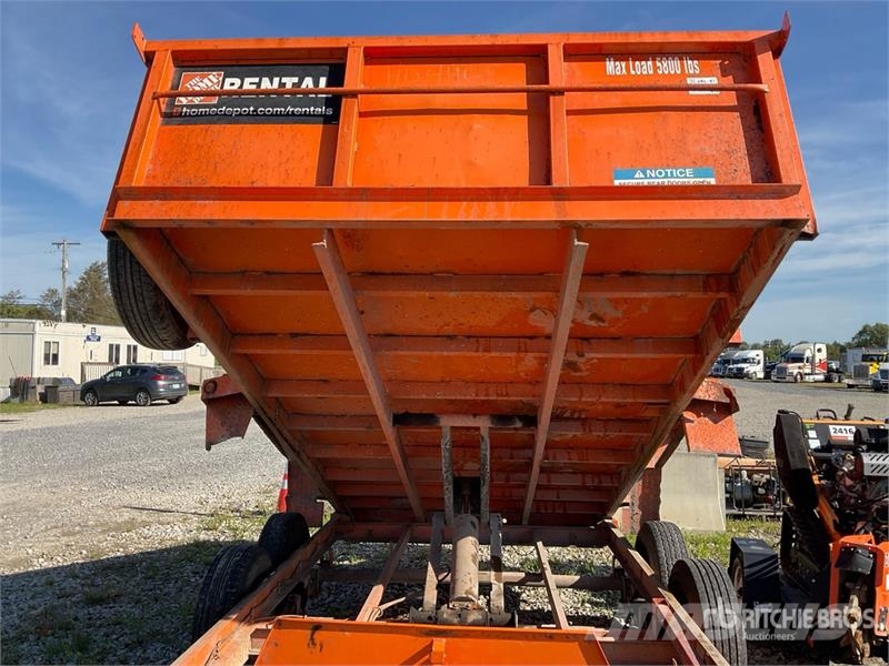 Snake River Dump Utility Trailer Remorque benne