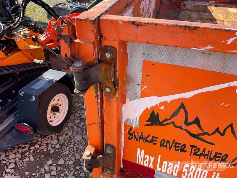 Snake River Dump Utility Trailer Remorque benne
