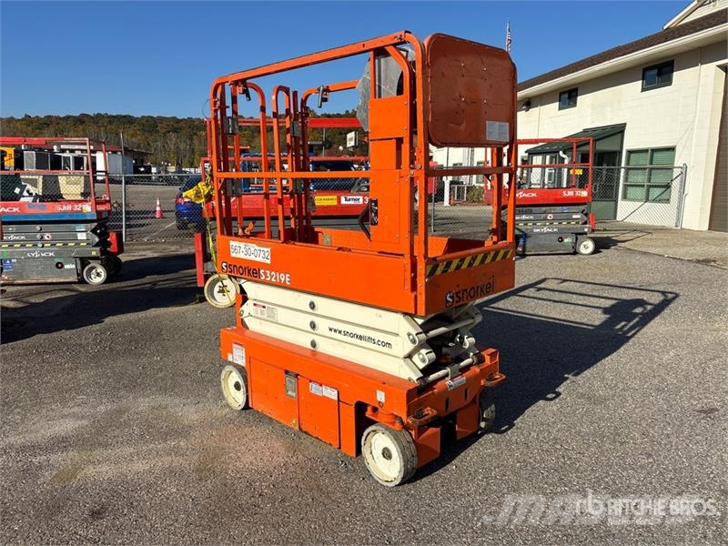 Snorkel S3219E Electric Scissor Lift Šķerveida pacēlāji