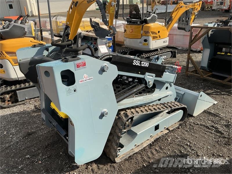  SSL1200-GRAY Mini Yanmar Diesel Compact Track Load Skid steer loderler