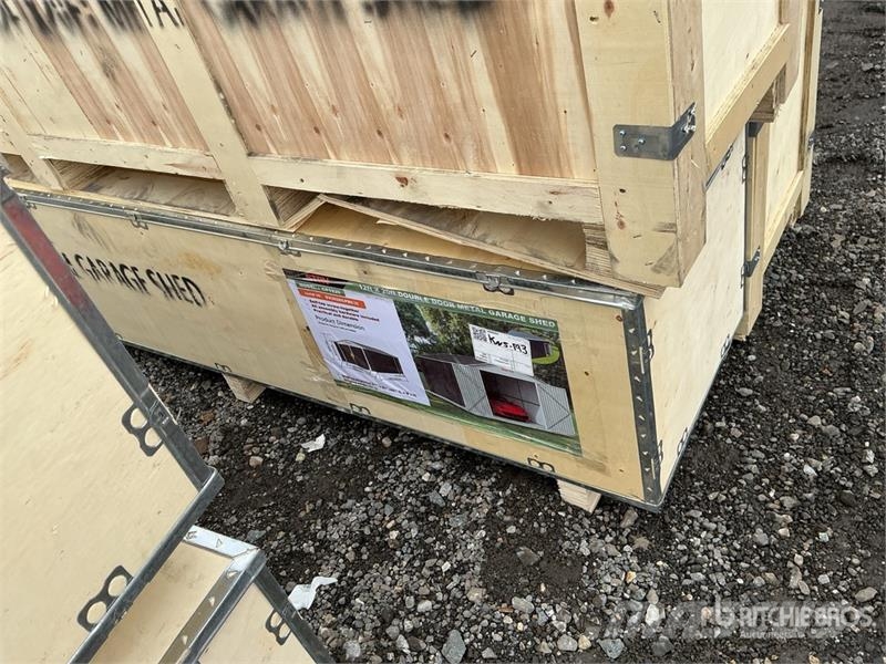 STARVOX CP1220W Metal Garage Shed (Unused) Čelični okviri za građevine