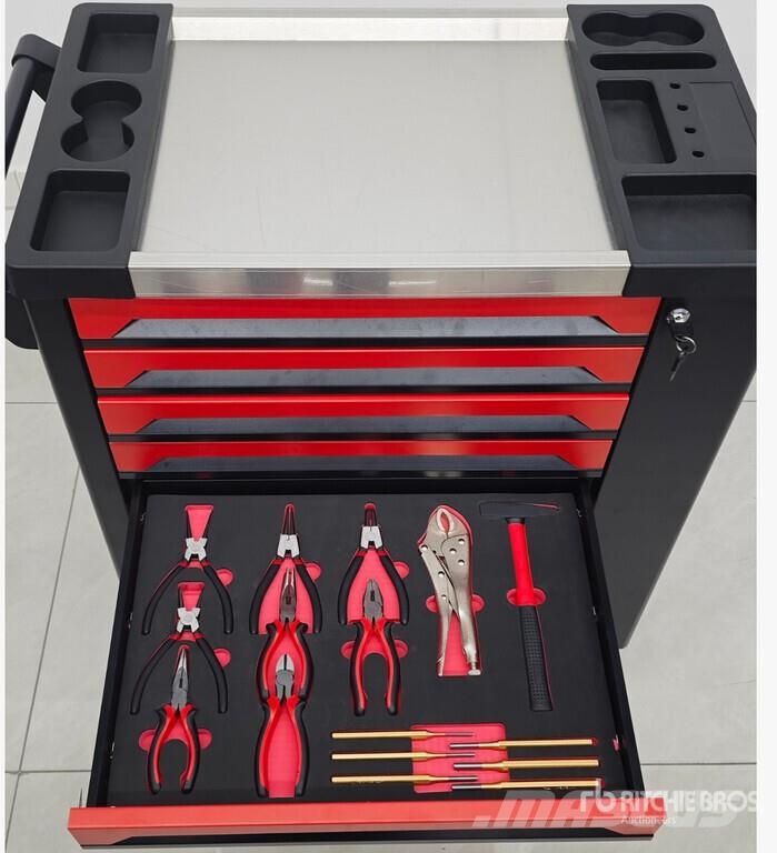 STARVOX JS-RC07 Tool Cart w/ (258) pcs Tool Set (U 其他組件