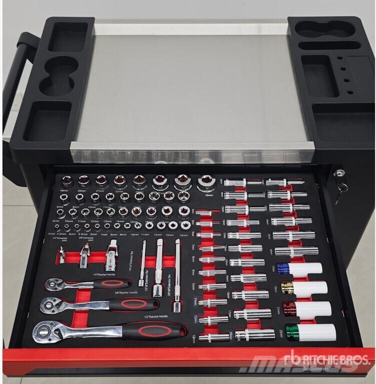 STARVOX JS-RC07 Tool Cart w/ (258) pcs Tool Set (U 其他組件