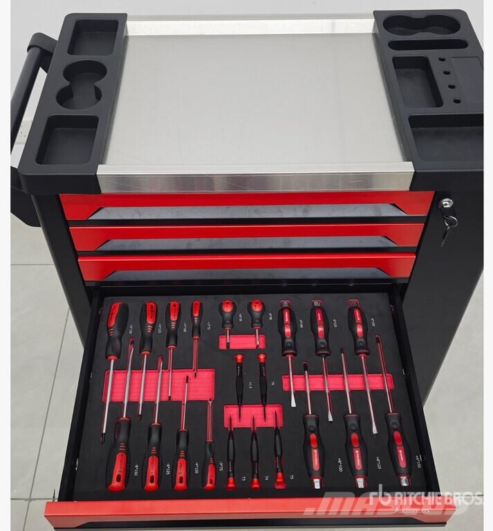 STARVOX JS-RC07 Tool Cart w/ (258) pcs Tool Set (U 其他組件