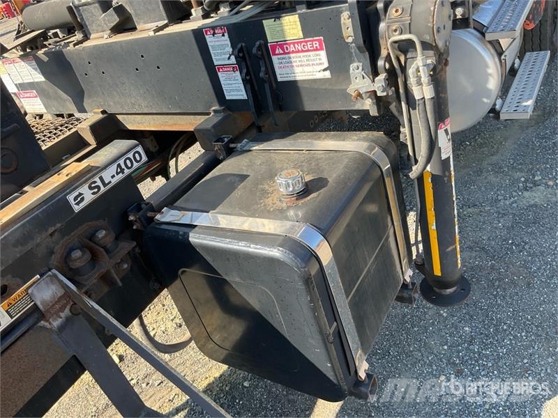 Sterling L9500 6x4 Hooklift Truck w/ Hiab Knuckle Boom Camiones polibrazo