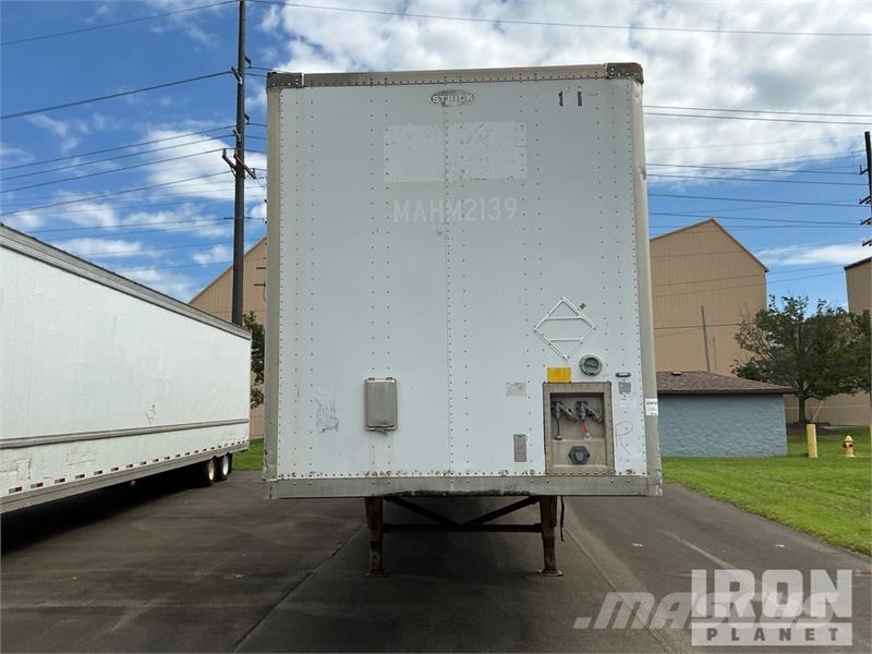 Strick 53 ft x 102 in T/A Van Trailer Gesloten opbouw trailers
