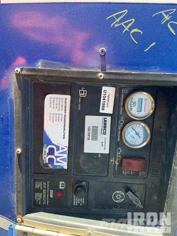 Sullair 49HP185DPQ JDi4 185 cfm Mobile Air Compressor 空氣壓縮機