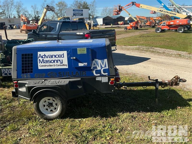Sullair 49HP185DPQ JDi4 185 cfm Mobile Air Compressor 空氣壓縮機