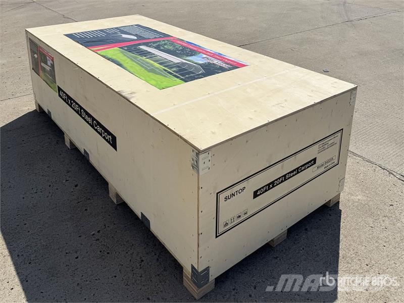  SUNTOP S4020A 20 ft x 40 ft Carport (Unused) Čelični okviri za građevine