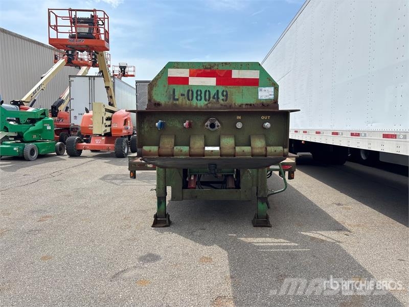 Superline DO20T492CDU 40 ft T/A Sliding Axle Container Trail Remolques portacontenedores