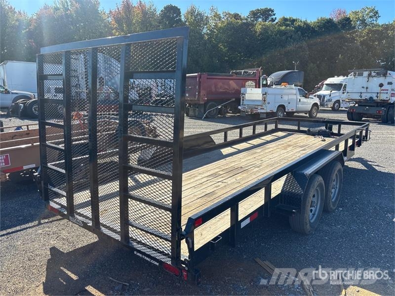 sure-trac STUTT8220-BP-100 20 ft T/A Utility Trailer Muud haagised