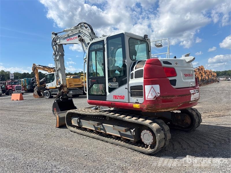 Takeuchi TB2150 Tracked Excavator Beltegraver