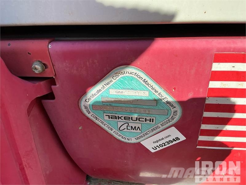 Takeuchi TB250 Mini rýpadla < 7t