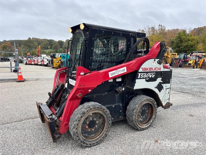 Takeuchi TS80VC Skid Steer Loader Kompaktlastare