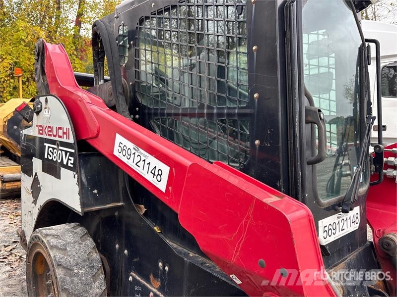 Takeuchi TS80VC Skid Steer Loader Kompaktlastare