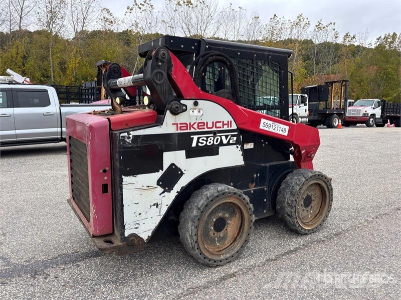 Takeuchi TS80VC Skid Steer Loader Kompaktlastare