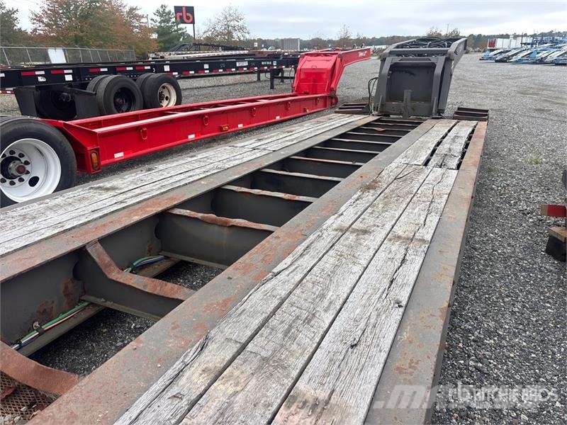 Talbert T3DW-50SA Tri/A Removable Gooseneck Lowboy Trailer Low loaders