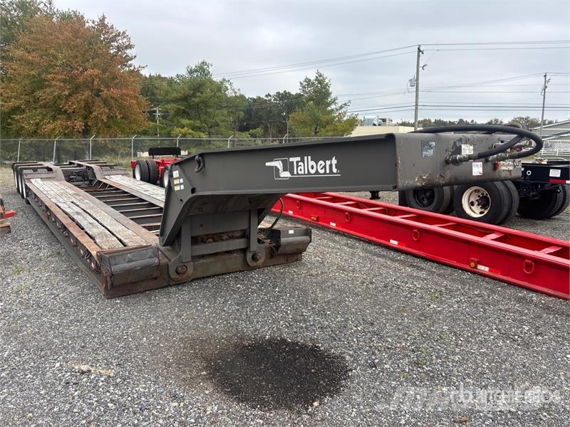 Talbert T3DW-50SA Tri/A Removable Gooseneck Lowboy Trailer 低架裝載車