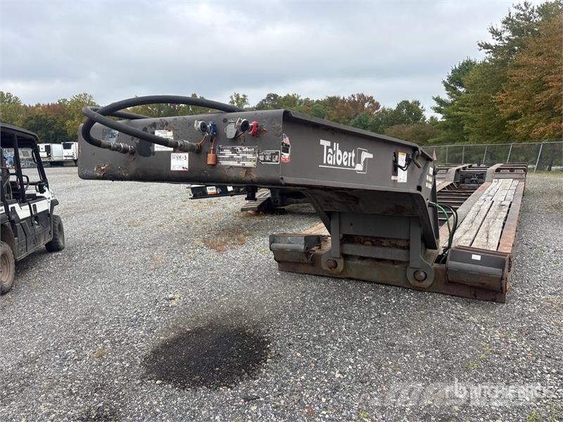 Talbert T3DW-50SA Tri/A Removable Gooseneck Lowboy Trailer 低架裝載車