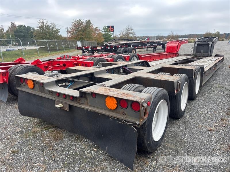 Talbert T3DW-50SA Tri/A Removable Gooseneck Lowboy Trailer 低架裝載車