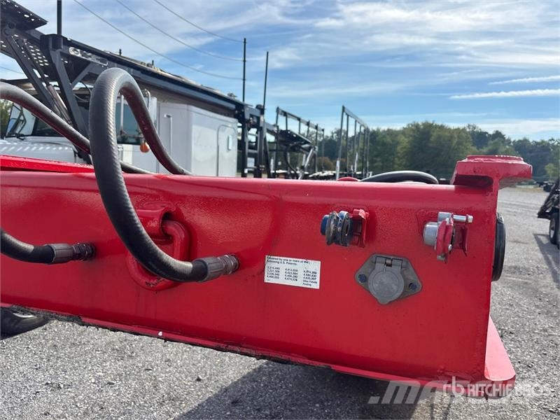 Talbert Tri/A Beam Lowboy Trailer Niski utovarivači