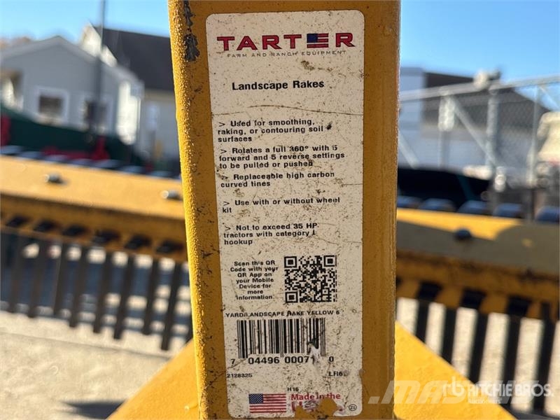  Tarter Countyline 72 in 3-Point Landscape Rake ماكينات زراعية - غير ذلك