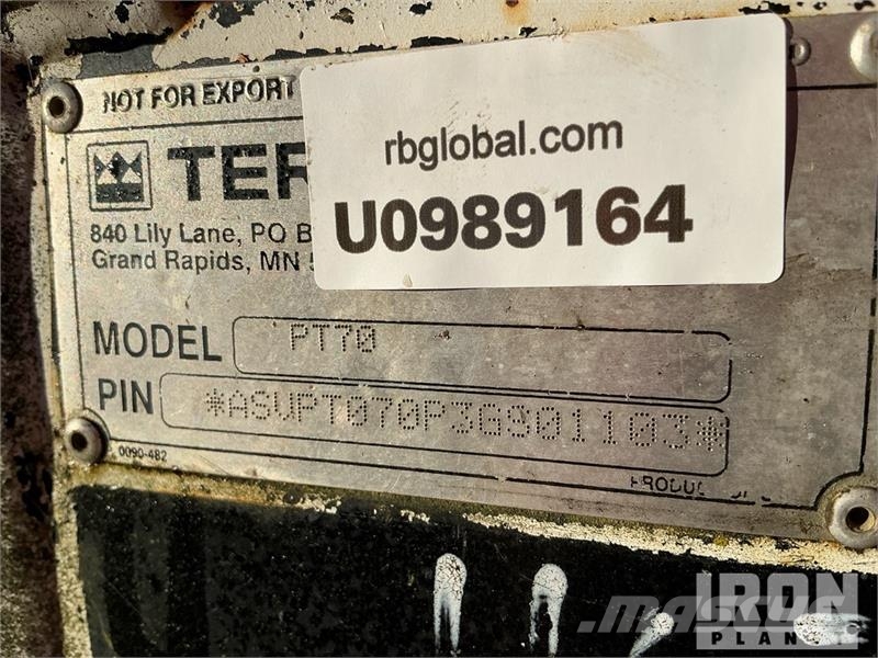 Terex PT70 Compact Track Loader Minicargadoras