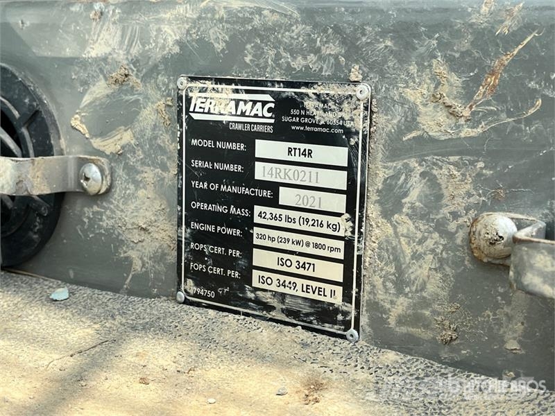 Terramac RT14R Crawler Carrier Κατασκευές - Άλλα