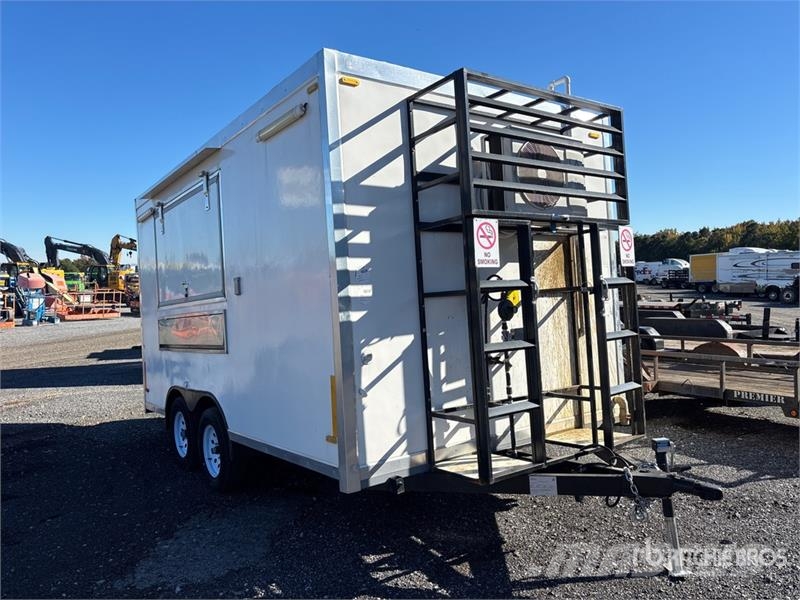 The Fud Trailer 15 ft T/A Food Concession Trailer Muud haagised