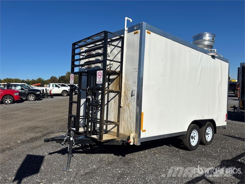 The Fud Trailer 15 ft T/A Food Concession Trailer Muud haagised