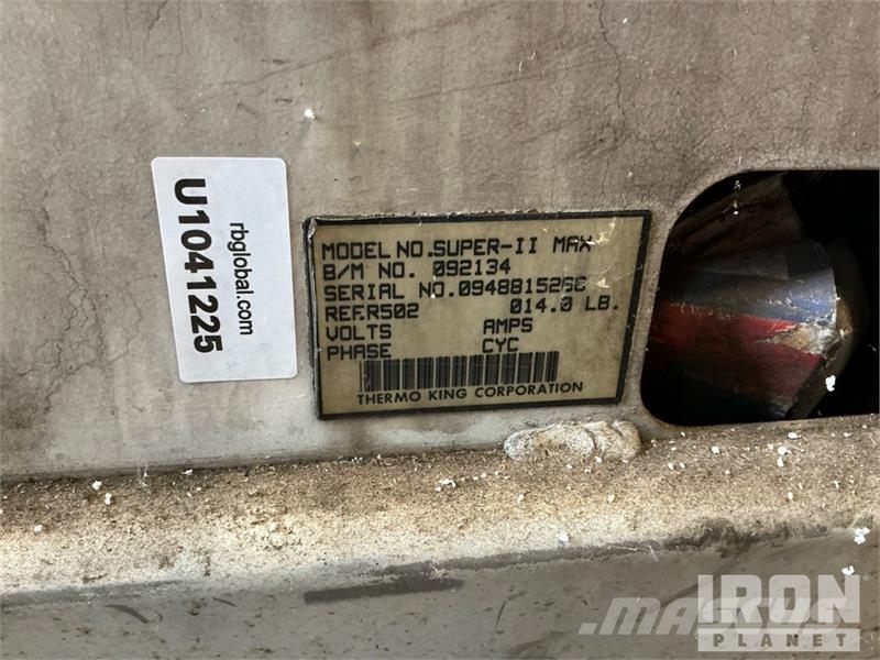 Thermo King Super -II Max Reefer Unit (Inoperable) Otros camiones