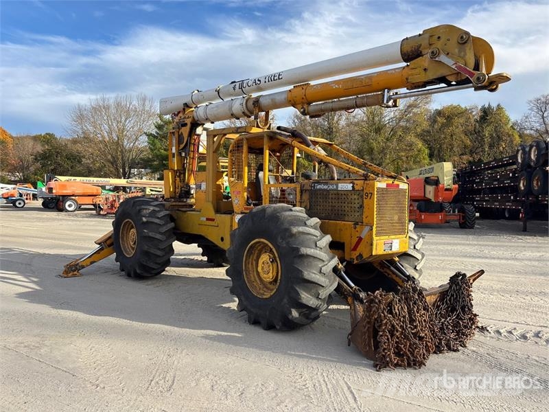 Timberjack 240 4x4 Aerial Lift 45-5-IL-4H 45' Bucket Skidder Stammholzschlepper